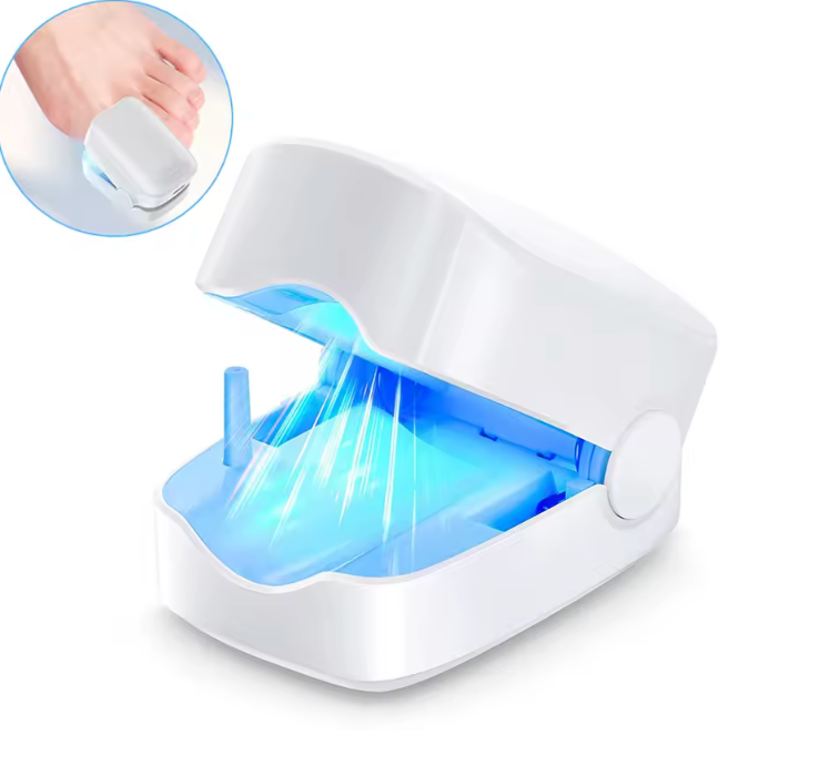 nail fungus laser treatment device repairs toenails, fingernails.