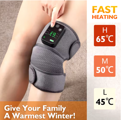 3in1 heated and massaging knee , elbow and shoulder strap