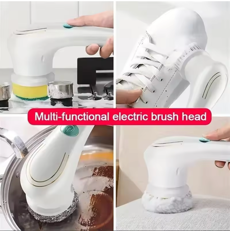 Five in One Multifunctional Electric Cleaning Brush Tool